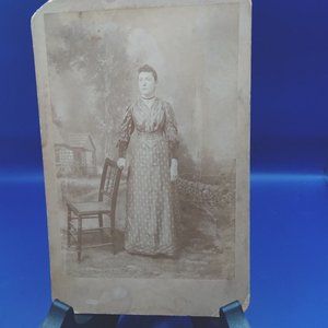 Early 1900s Antique Photos Cabinet Cards Lot of 3 Women Children Parasol Vintage